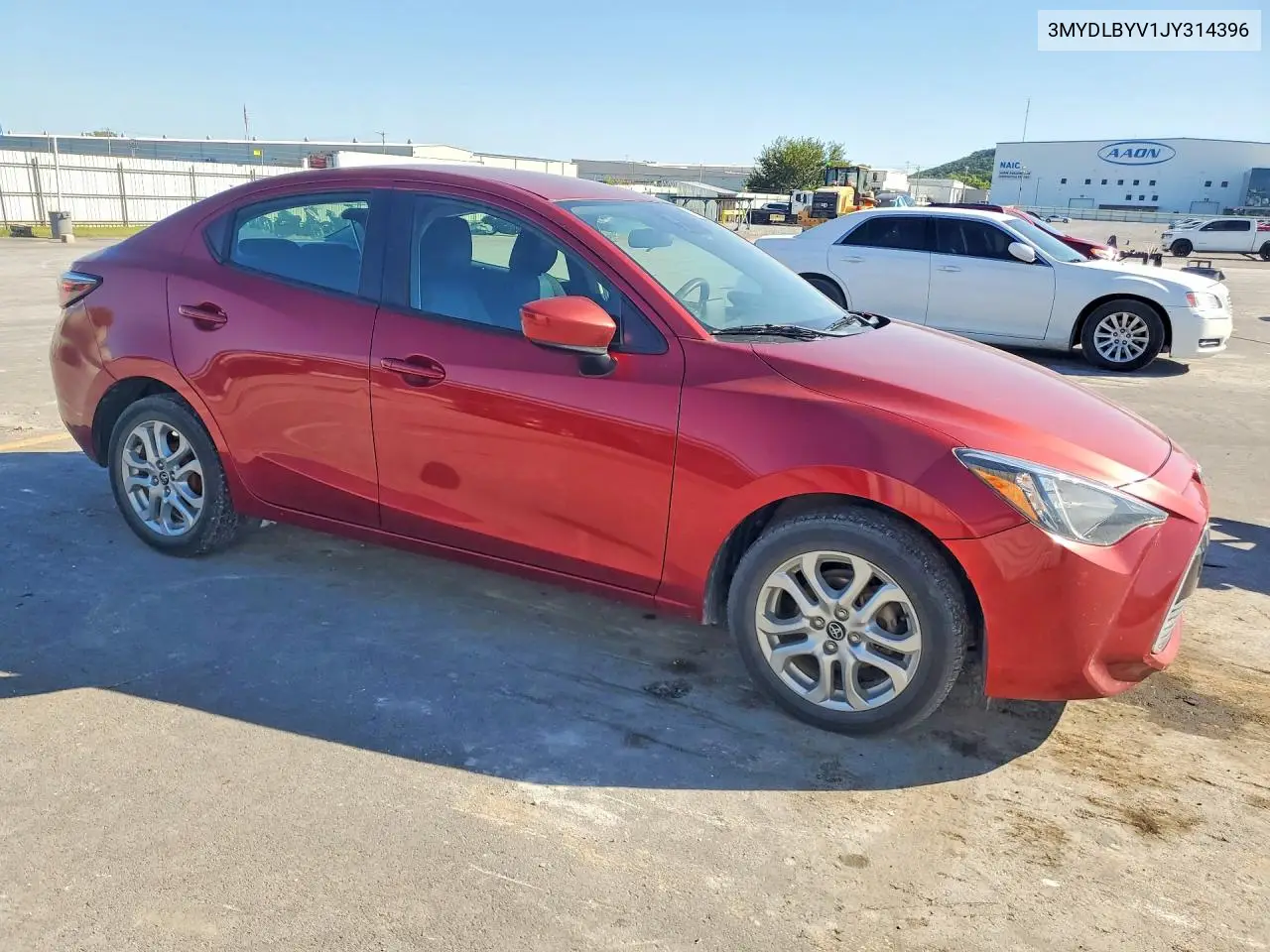 2018 TOYOTA YARIS VIN 3MYDLBYV1JY314396 — фото 4