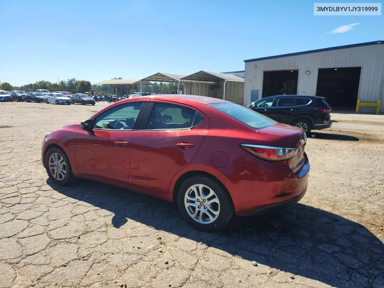 2018 TOYOTA YARIS VIN 3MYDLBYV1JY319999 — фото 2