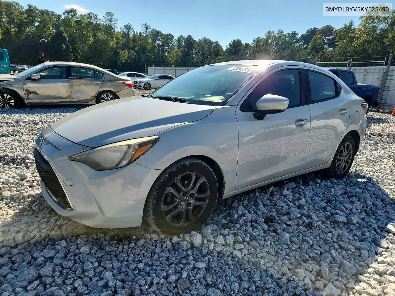 TOYOTA YARIS 2019, VIN 3MYDLBYV5KY525490