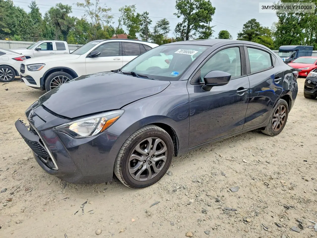 TOYOTA YARIS 2020, VIN 3MYDLBYV8LY710005