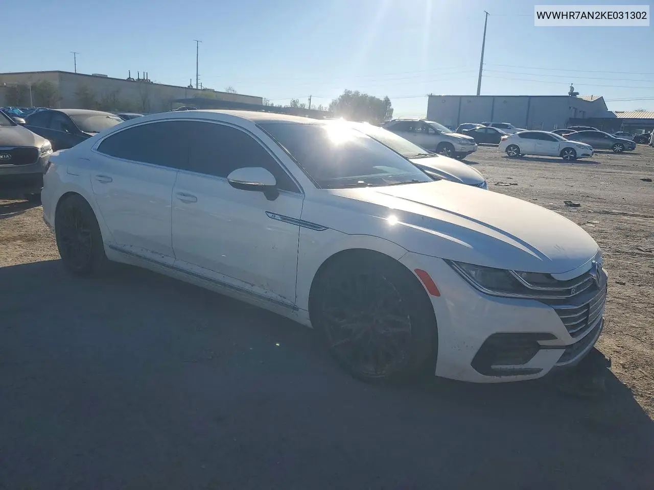 2019 VOLKSWAGEN ARTEON VIN WVWHR7AN2KE031302 — фото 4