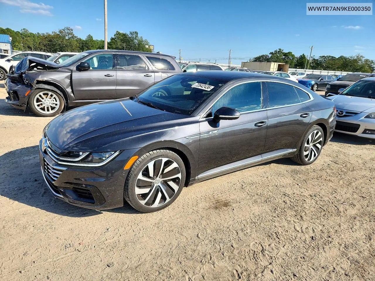 VOLKSWAGEN ARTEON 2019, VIN WVWTR7AN9KE000350