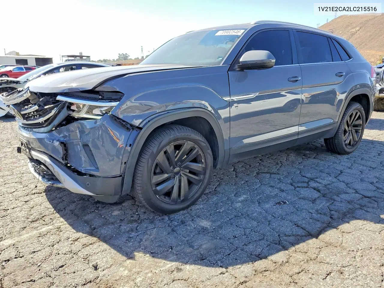 VOLKSWAGEN ATLAS CROSS SPORT 2020, VIN 1V21E2CA2LC215516