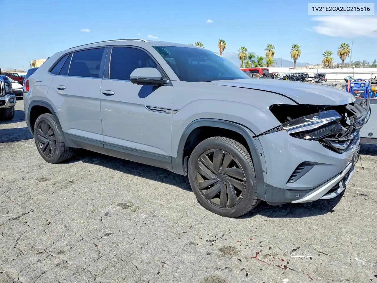 2020 VOLKSWAGEN ATLAS CROSS SPORT VIN 1V21E2CA2LC215516 — фото 4