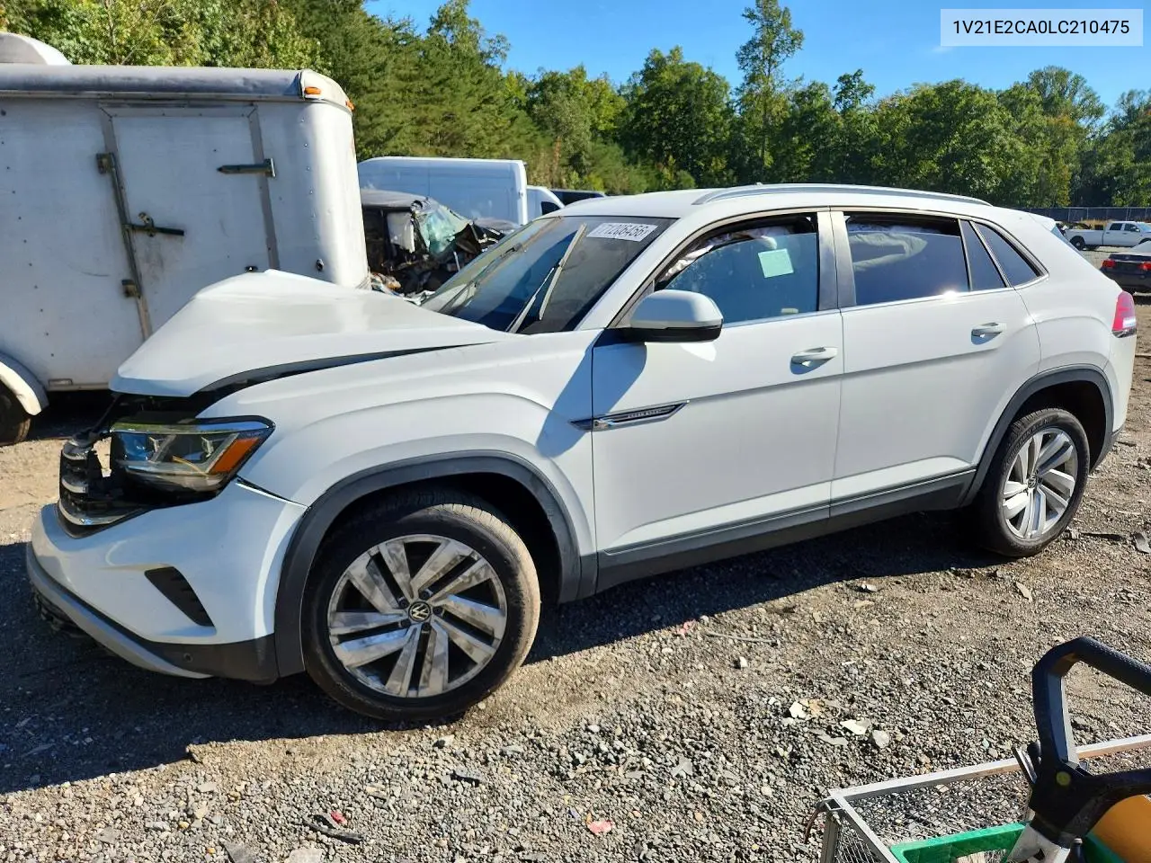 VOLKSWAGEN ATLAS CROSS SPORT 2020, VIN 1V21E2CA0LC210475