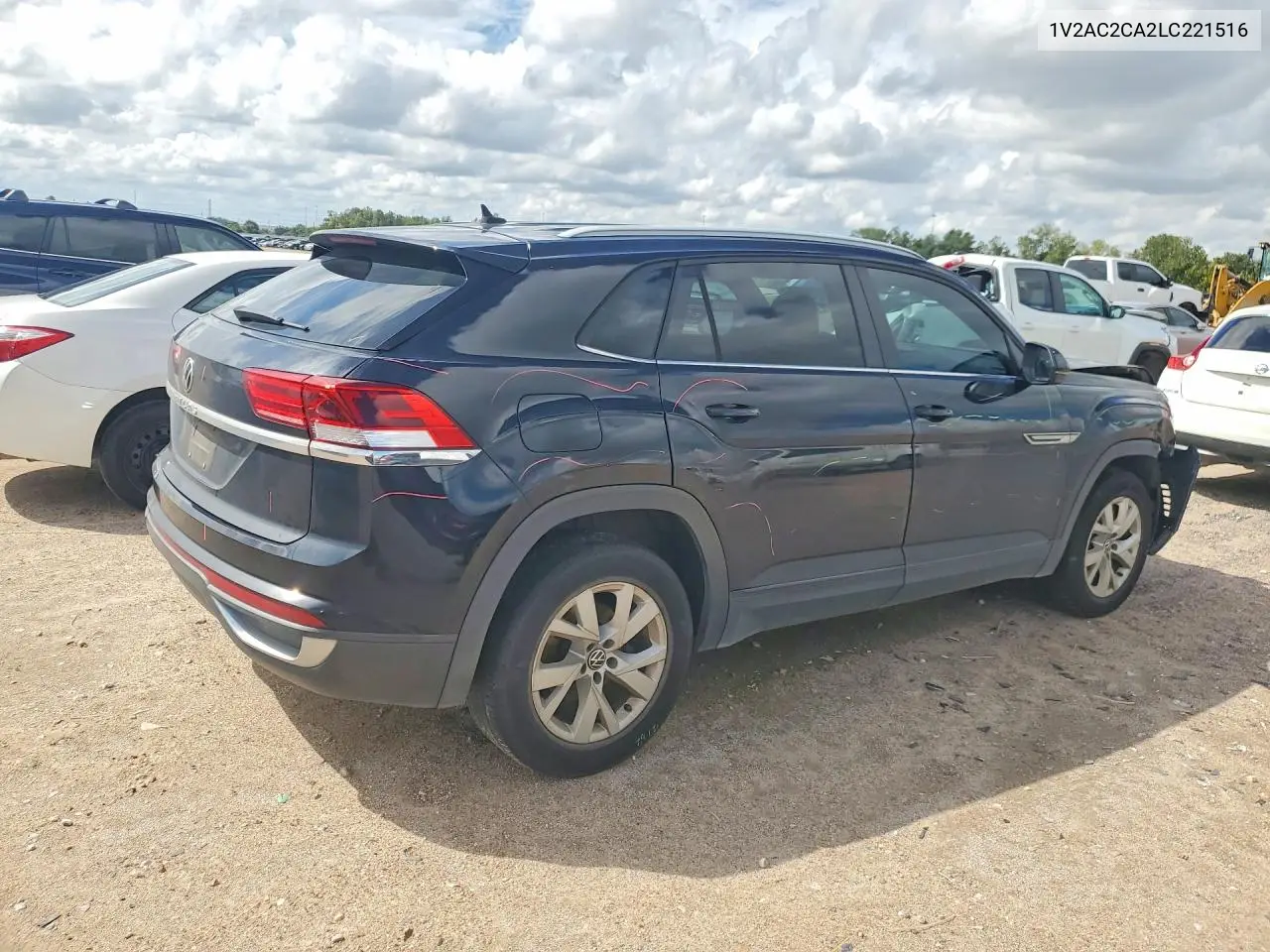 2020 VOLKSWAGEN ATLAS CROSS SPORT VIN 1V2AC2CA2LC221516 — фото 3