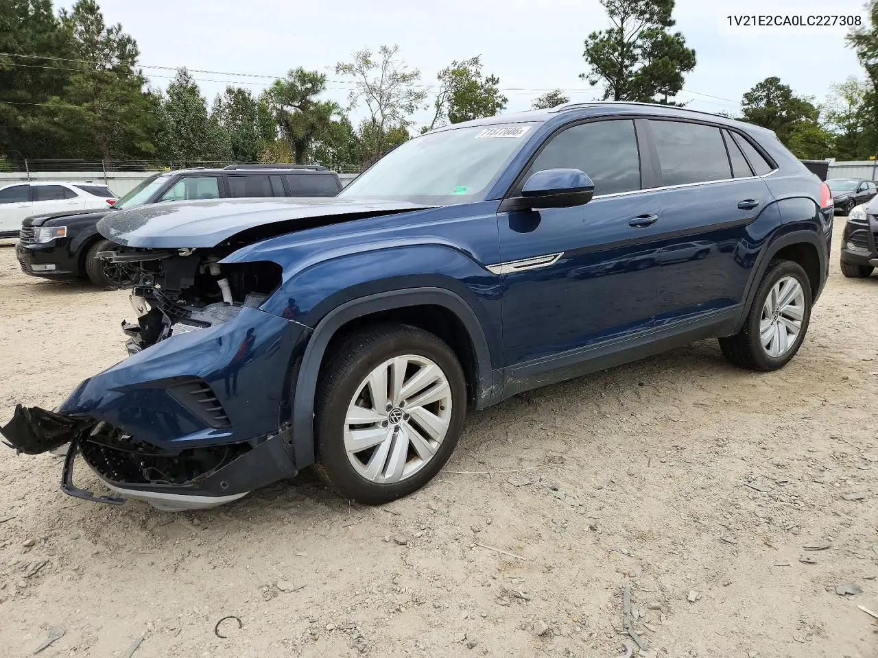 VOLKSWAGEN ATLAS CROSS SPORT 2020, VIN 1V21E2CA0LC227308
