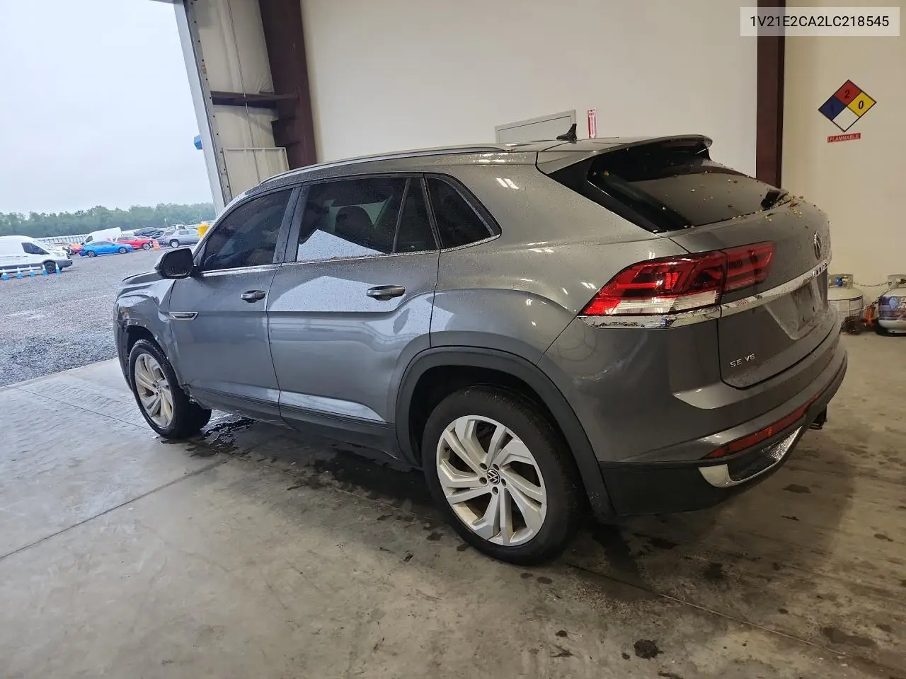 2020 VOLKSWAGEN ATLAS CROSS SPORT VIN 1V21E2CA2LC218545 — фото 2