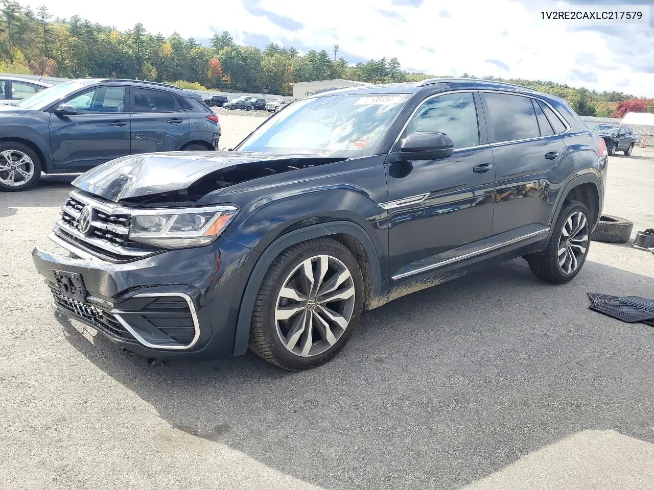 VOLKSWAGEN ATLAS CROSS SPORT 2020, VIN 1V2RE2CAXLC217579