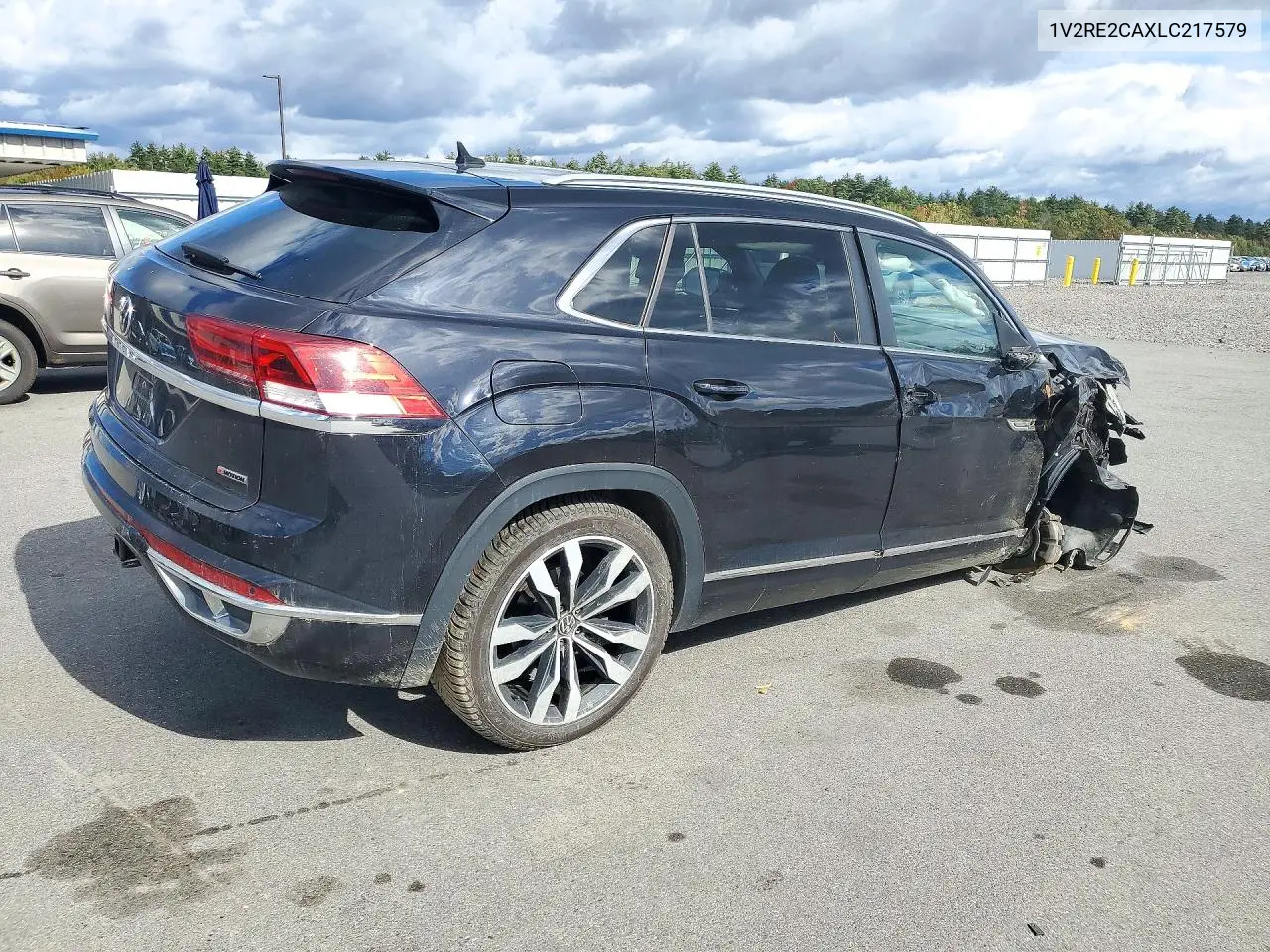 2020 VOLKSWAGEN ATLAS CROSS SPORT VIN 1V2RE2CAXLC217579 — фото 3