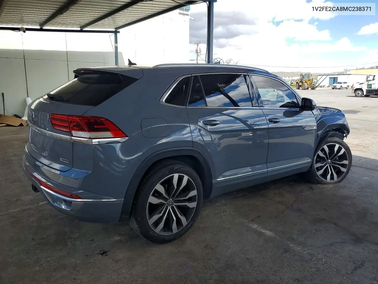 2021 VOLKSWAGEN ATLAS CROSS SPORT VIN 1V2FE2CA8MC238371 — фото 3