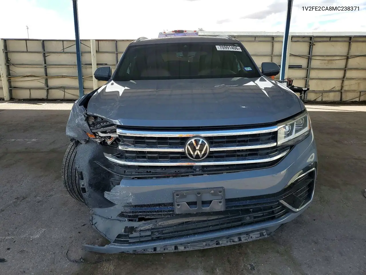 2021 VOLKSWAGEN ATLAS CROSS SPORT VIN 1V2FE2CA8MC238371 — фото 5