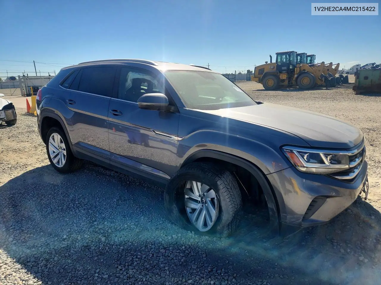 2021 VOLKSWAGEN ATLAS CROSS SPORT VIN 1V2HE2CA4MC215422 — фото 4