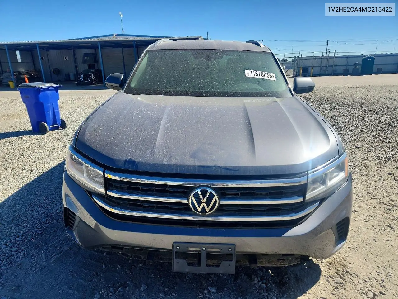2021 VOLKSWAGEN ATLAS CROSS SPORT VIN 1V2HE2CA4MC215422 — фото 5