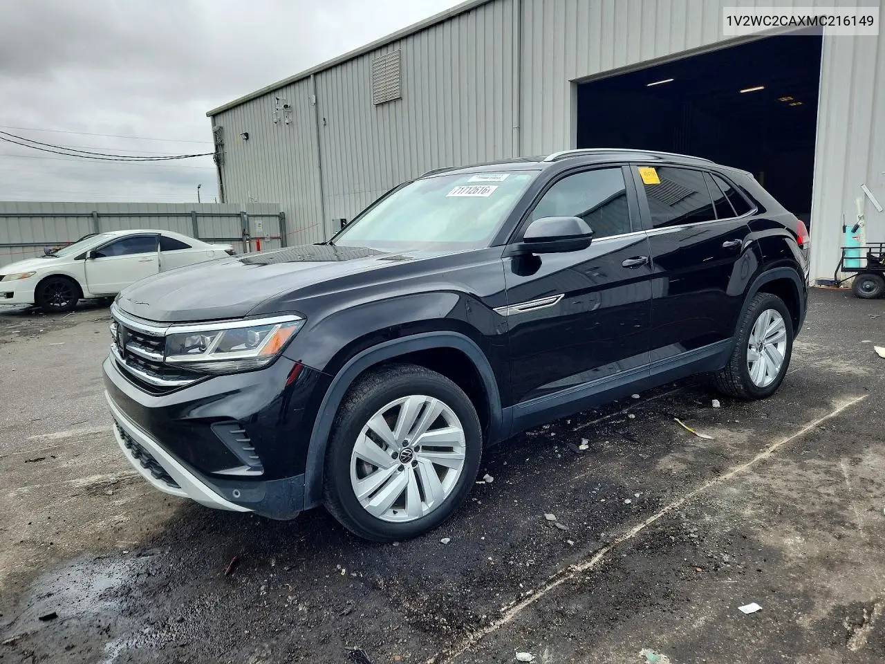 VOLKSWAGEN ATLAS CROSS SPORT 2021, VIN 1V2WC2CAXMC216149