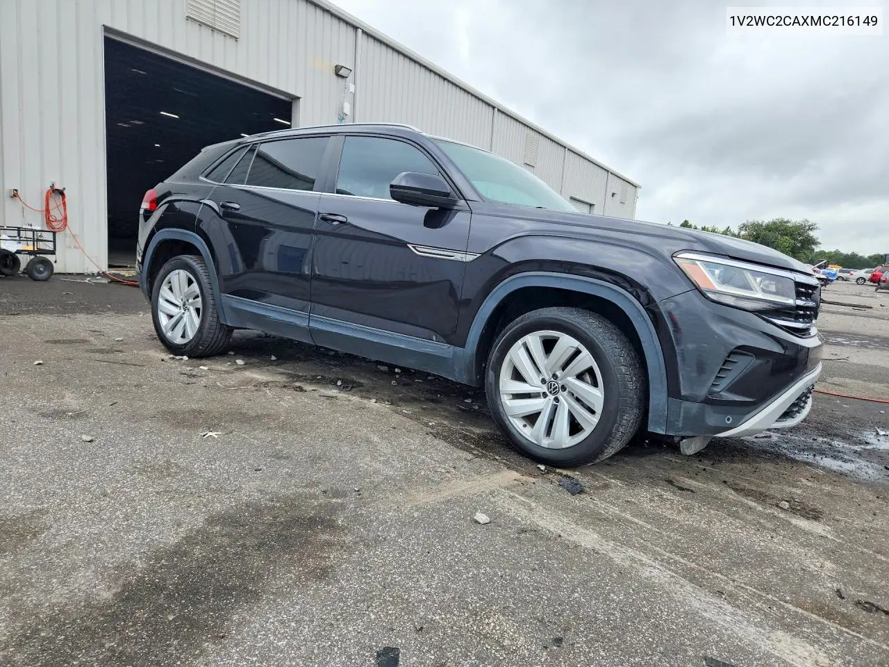 2021 VOLKSWAGEN ATLAS CROSS SPORT VIN 1V2WC2CAXMC216149 — фото 4