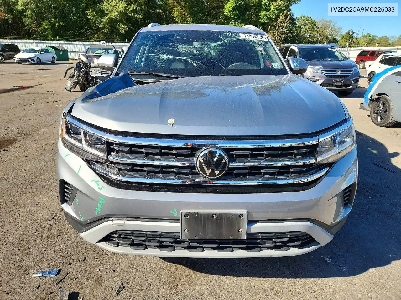 2021 VOLKSWAGEN ATLAS CROSS SPORT VIN 1V2DC2CA9MC226033 — фото 5