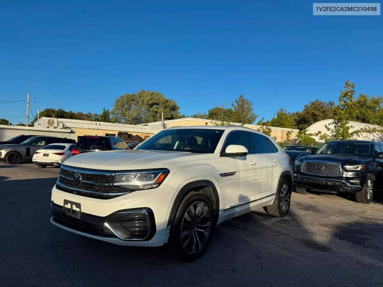 2021 VOLKSWAGEN ATLAS CROSS SPORT VIN 1V2FE2CA2MC210498 — фото 2