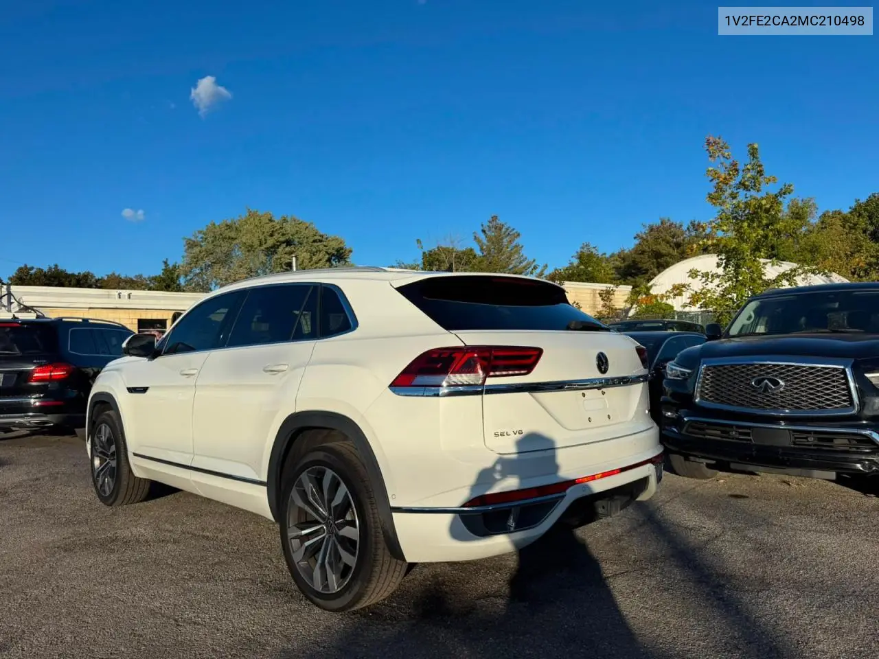 2021 VOLKSWAGEN ATLAS CROSS SPORT VIN 1V2FE2CA2MC210498 — фото 3