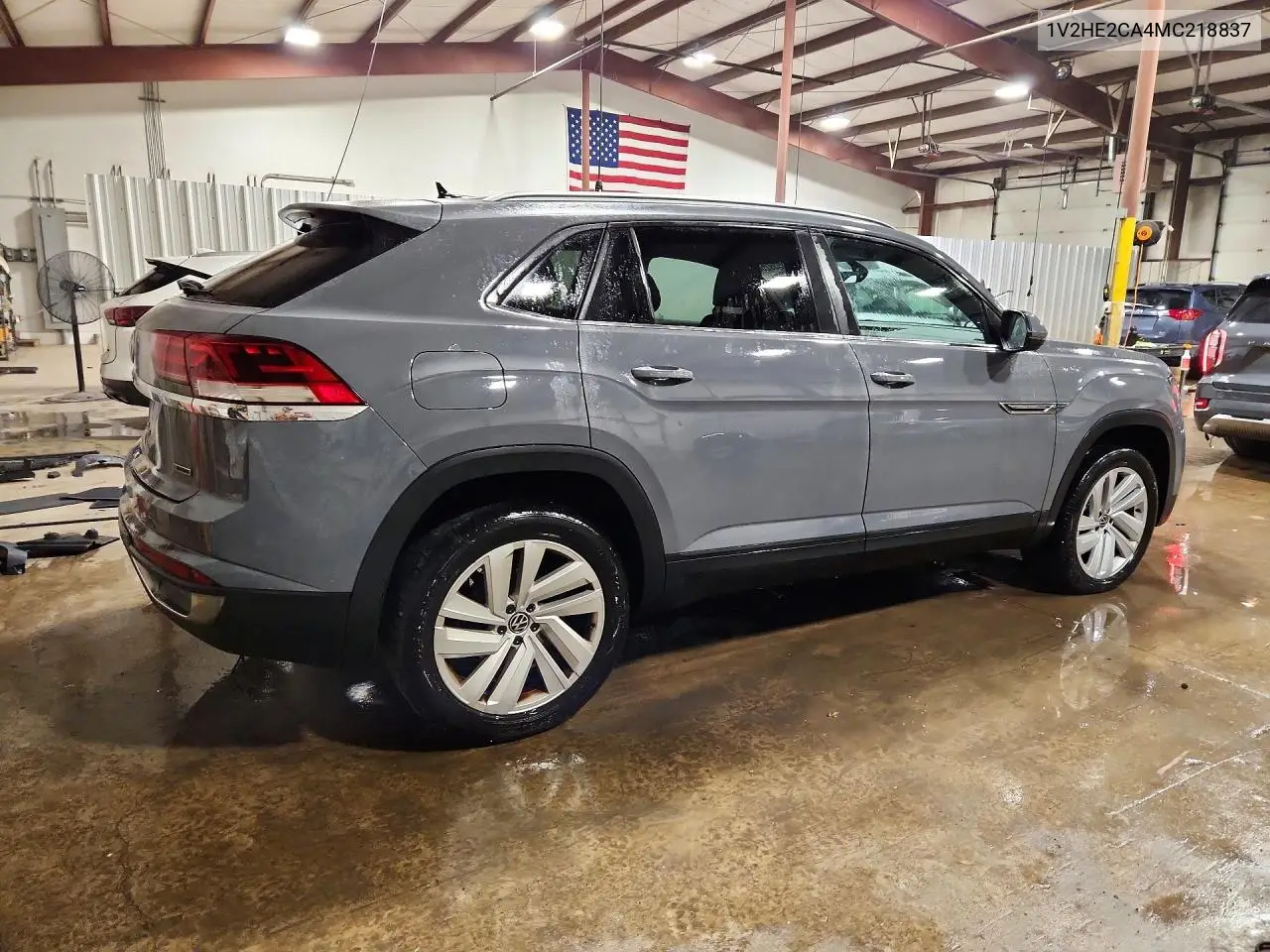 2021 VOLKSWAGEN ATLAS CROSS SPORT VIN 1V2HE2CA4MC218837 — фото 3