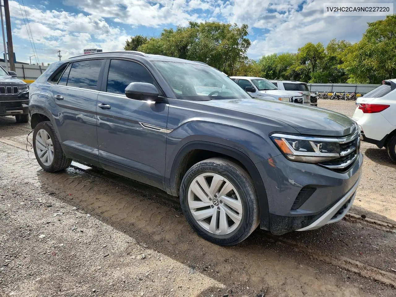 2022 VOLKSWAGEN ATLAS CROSS SPORT VIN 1V2HC2CA9NC227220 — фото 4