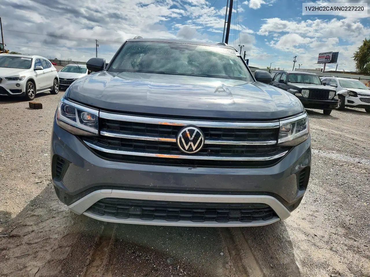 2022 VOLKSWAGEN ATLAS CROSS SPORT VIN 1V2HC2CA9NC227220 — фото 5