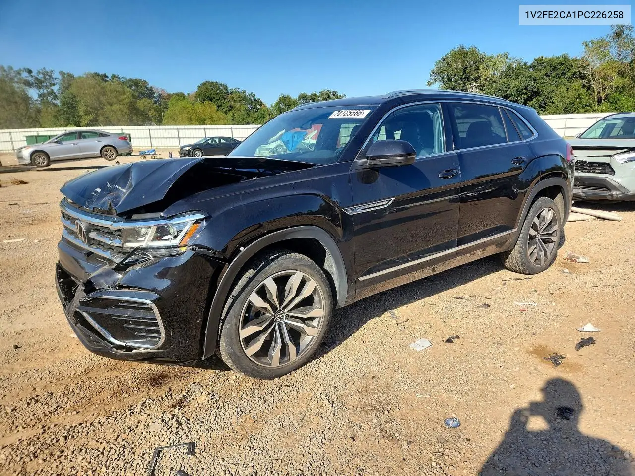 VOLKSWAGEN ATLAS CROSS SPORT 2023, VIN 1V2FE2CA1PC226258
