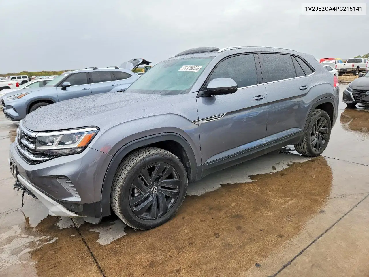 VOLKSWAGEN ATLAS CROSS SPORT 2023, VIN 1V2JE2CA4PC216141