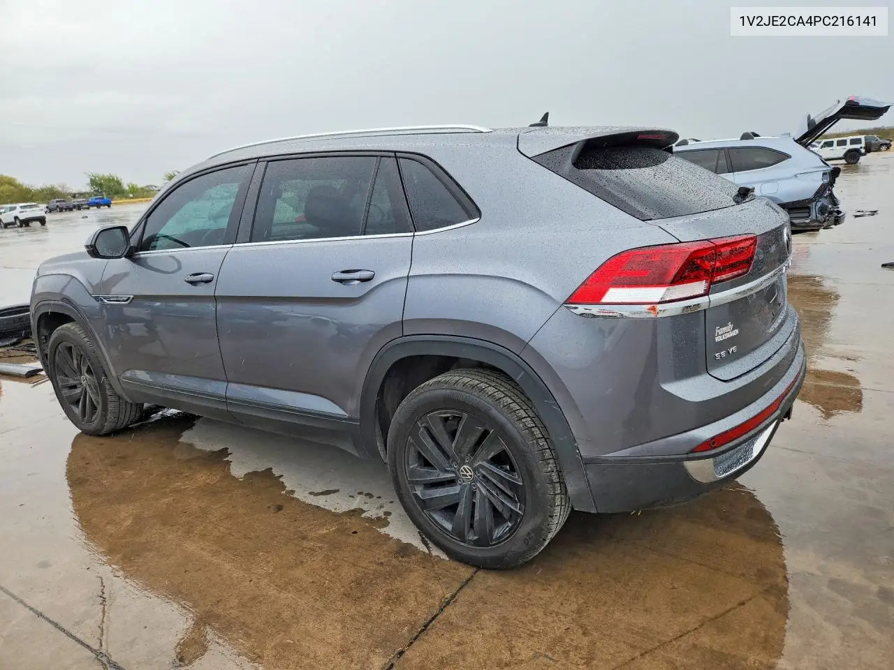 2023 VOLKSWAGEN ATLAS CROSS SPORT VIN 1V2JE2CA4PC216141 — фото 2