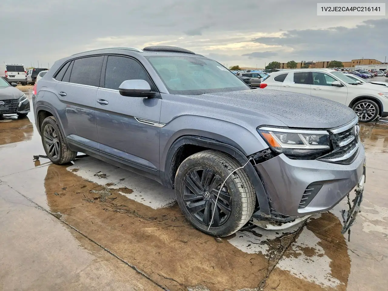 2023 VOLKSWAGEN ATLAS CROSS SPORT VIN 1V2JE2CA4PC216141 — фото 4
