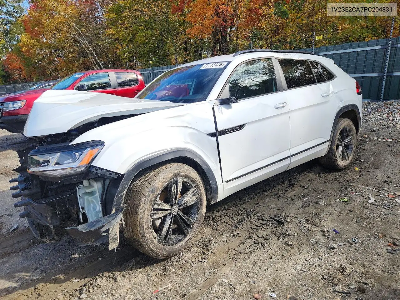 VOLKSWAGEN ATLAS CROSS SPORT 2023, VIN 1V2SE2CA7PC204831