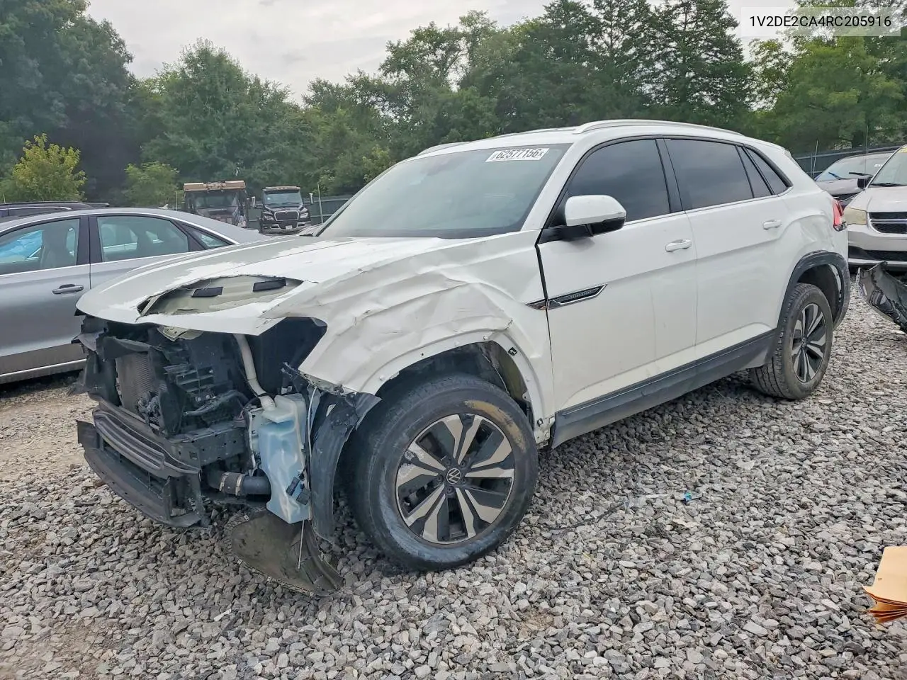 VOLKSWAGEN ATLAS CROSS SPORT 2024, VIN 1V2DE2CA4RC205916