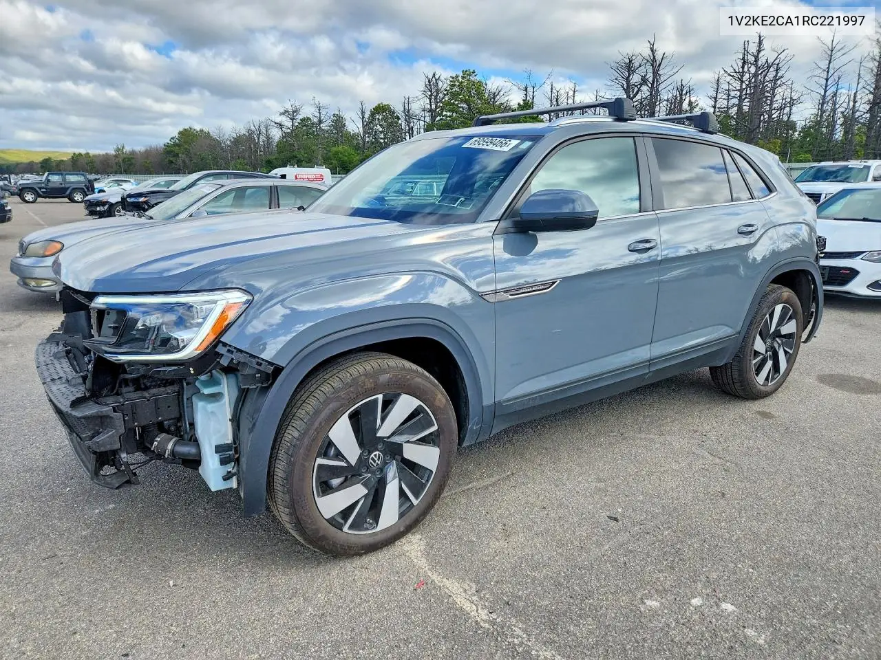 VOLKSWAGEN ATLAS CROSS SPORT 2024, VIN 1V2KE2CA1RC221997
