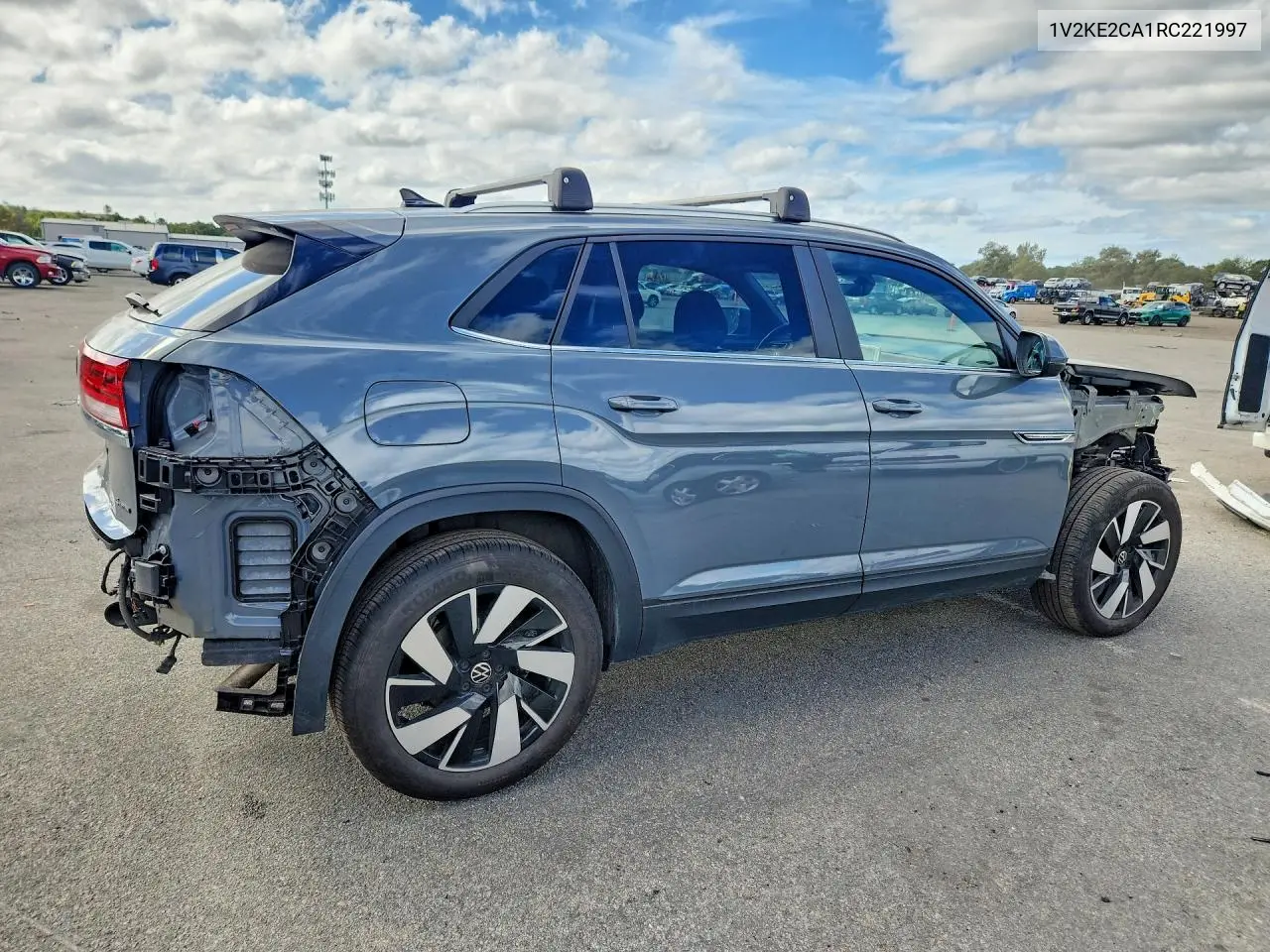 2024 VOLKSWAGEN ATLAS CROSS SPORT VIN 1V2KE2CA1RC221997 — фото 3