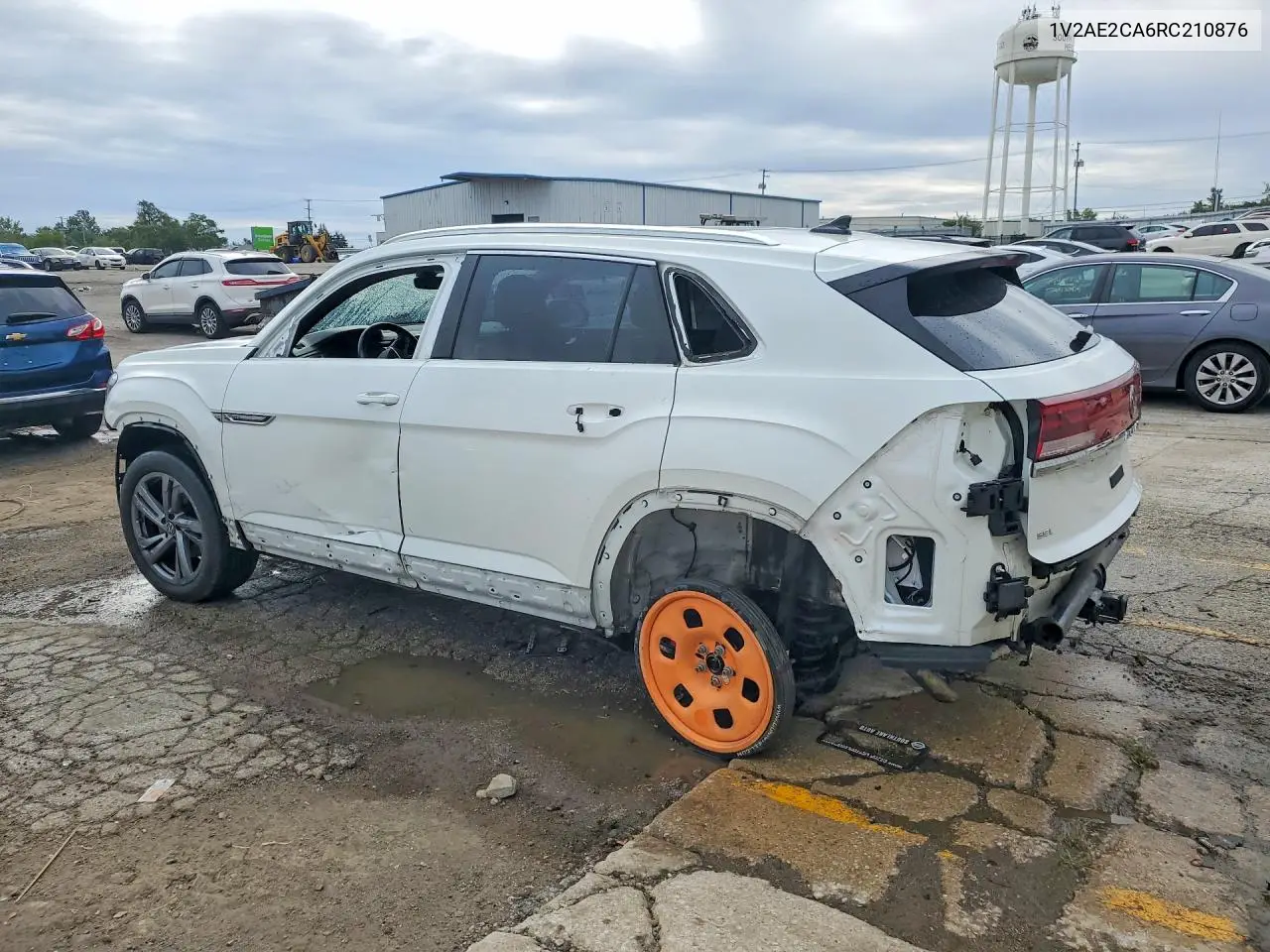 2024 VOLKSWAGEN ATLAS CROSS SPORT VIN 1V2AE2CA6RC210876 — фото 2