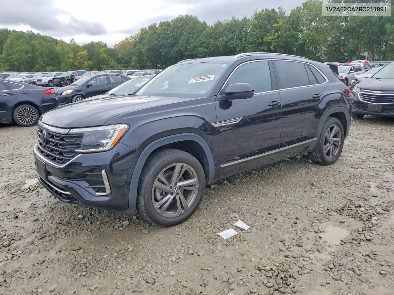 VOLKSWAGEN ATLAS CROSS SPORT 2024, VIN 1V2AE2CA7RC211891