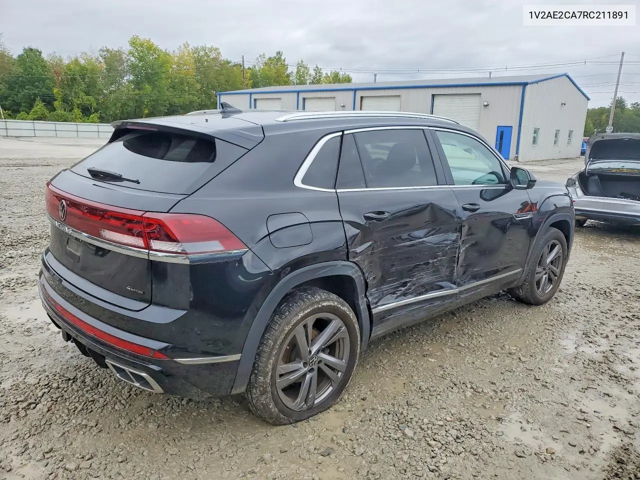 2024 VOLKSWAGEN ATLAS CROSS SPORT VIN 1V2AE2CA7RC211891 — фото 3