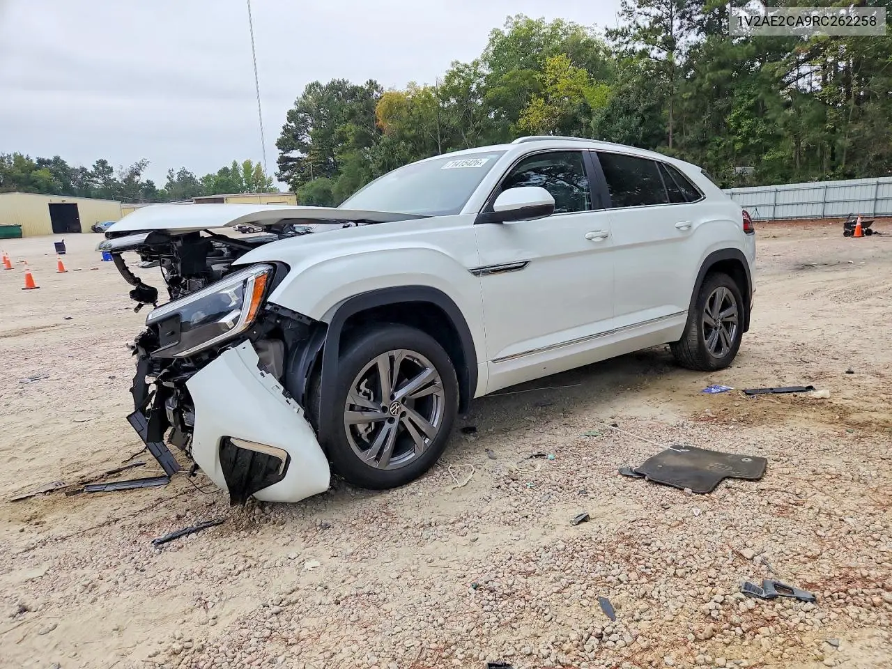 VOLKSWAGEN ATLAS CROSS SPORT 2024, VIN 1V2AE2CA9RC262258