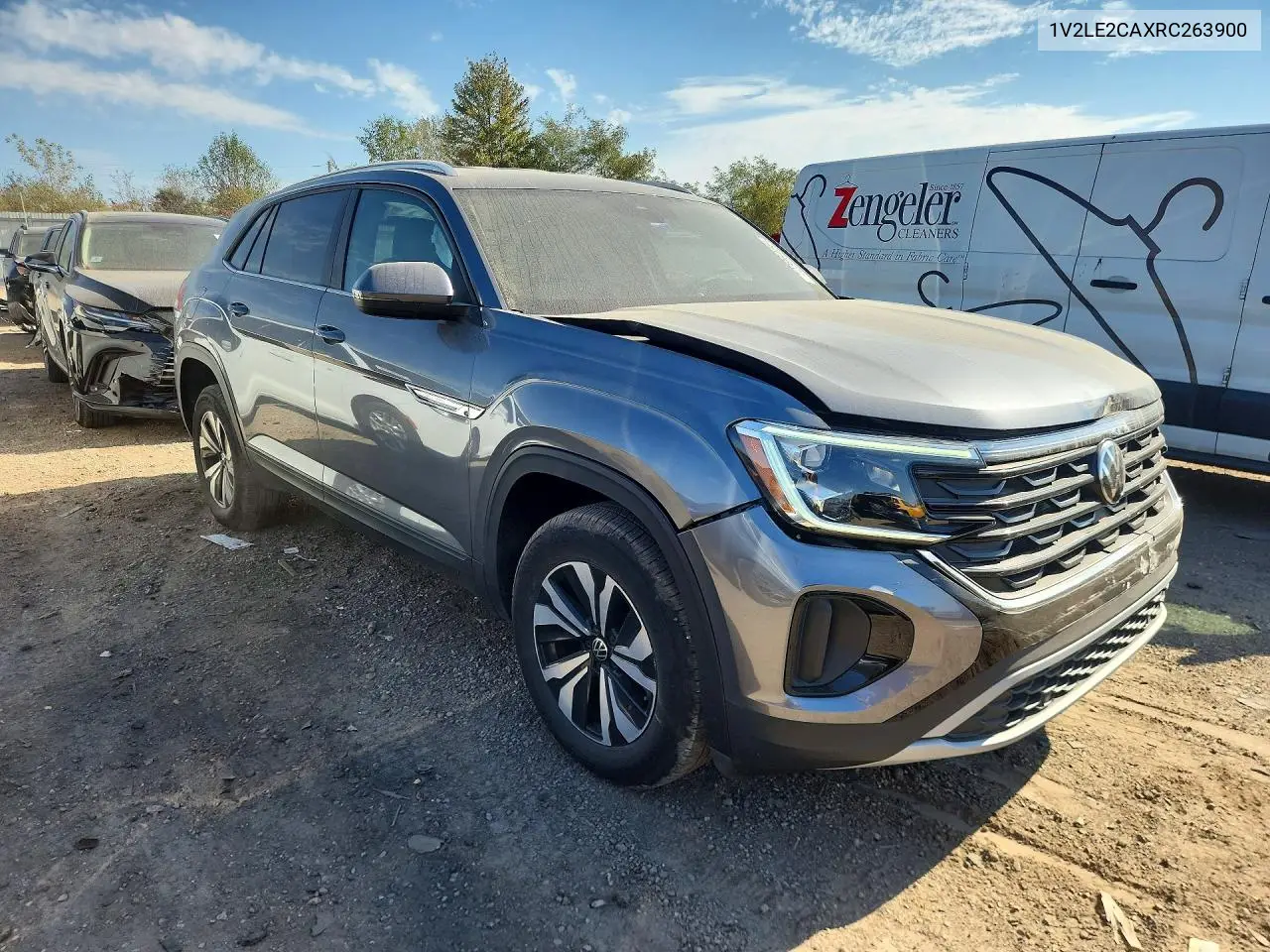 2024 VOLKSWAGEN ATLAS CROSS SPORT VIN 1V2LE2CAXRC263900 — фото 4