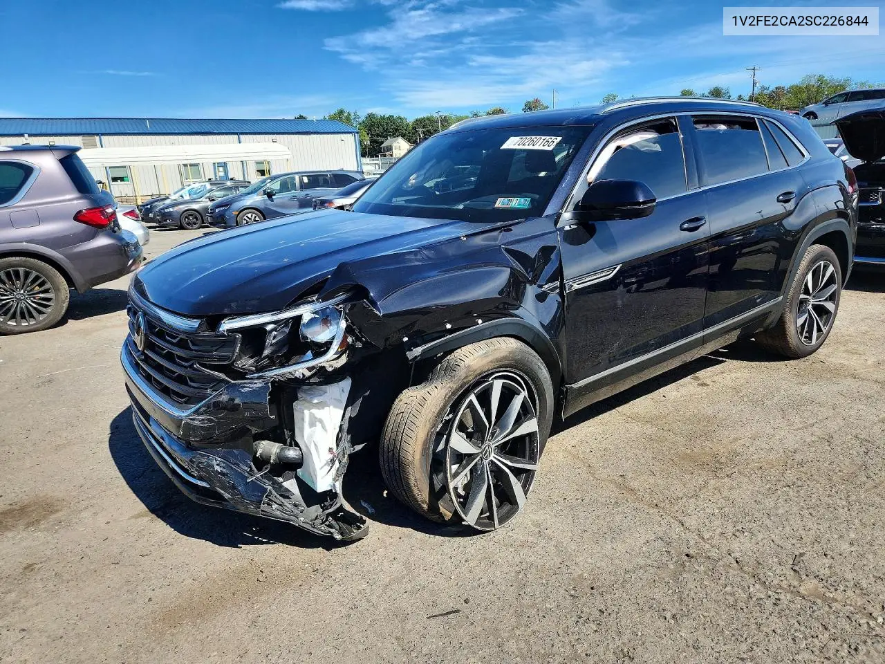 VOLKSWAGEN ATLAS CROSS SPORT 2025, VIN 1V2FE2CA2SC226844