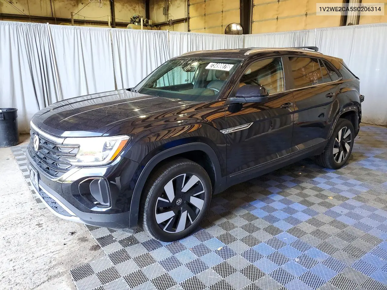 VOLKSWAGEN ATLAS CROSS SPORT 2025, VIN 1V2WE2CA5SC206314