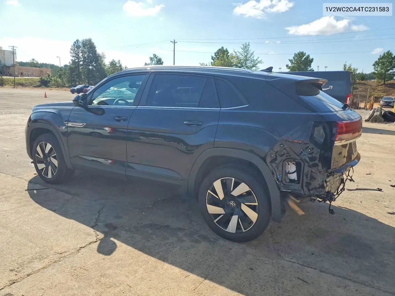 2026 VOLKSWAGEN ATLAS CROSS SPORT VIN 1V2WC2CA4TC231583 — фото 2