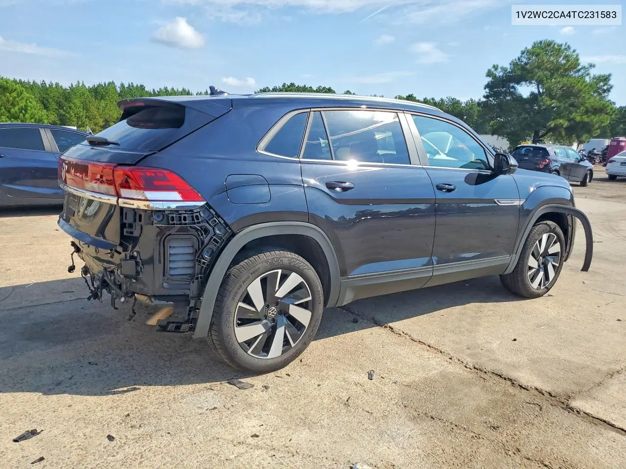 2026 VOLKSWAGEN ATLAS CROSS SPORT VIN 1V2WC2CA4TC231583 — фото 3