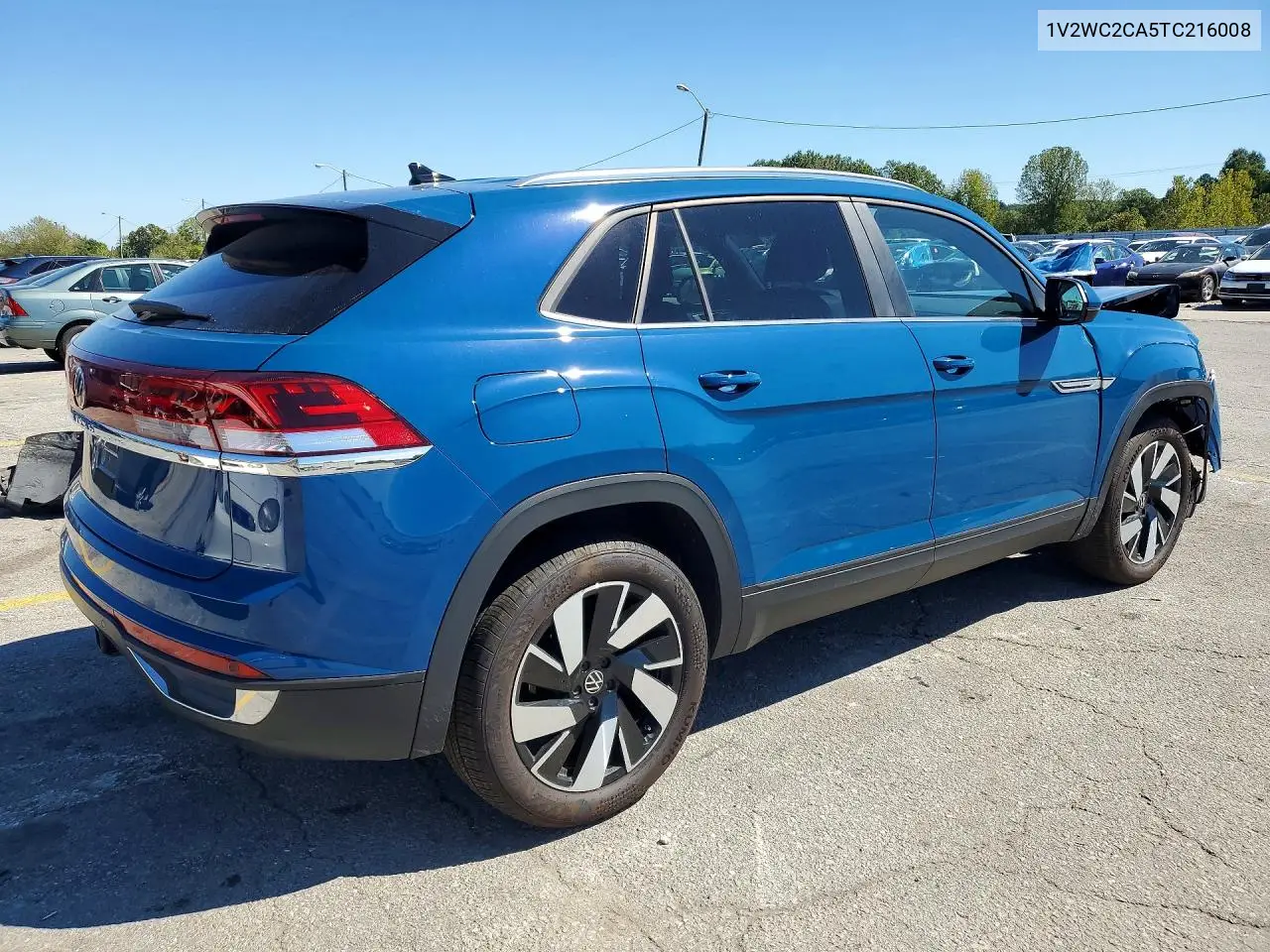 2026 VOLKSWAGEN ATLAS CROSS SPORT VIN 1V2WC2CA5TC216008 — фото 3