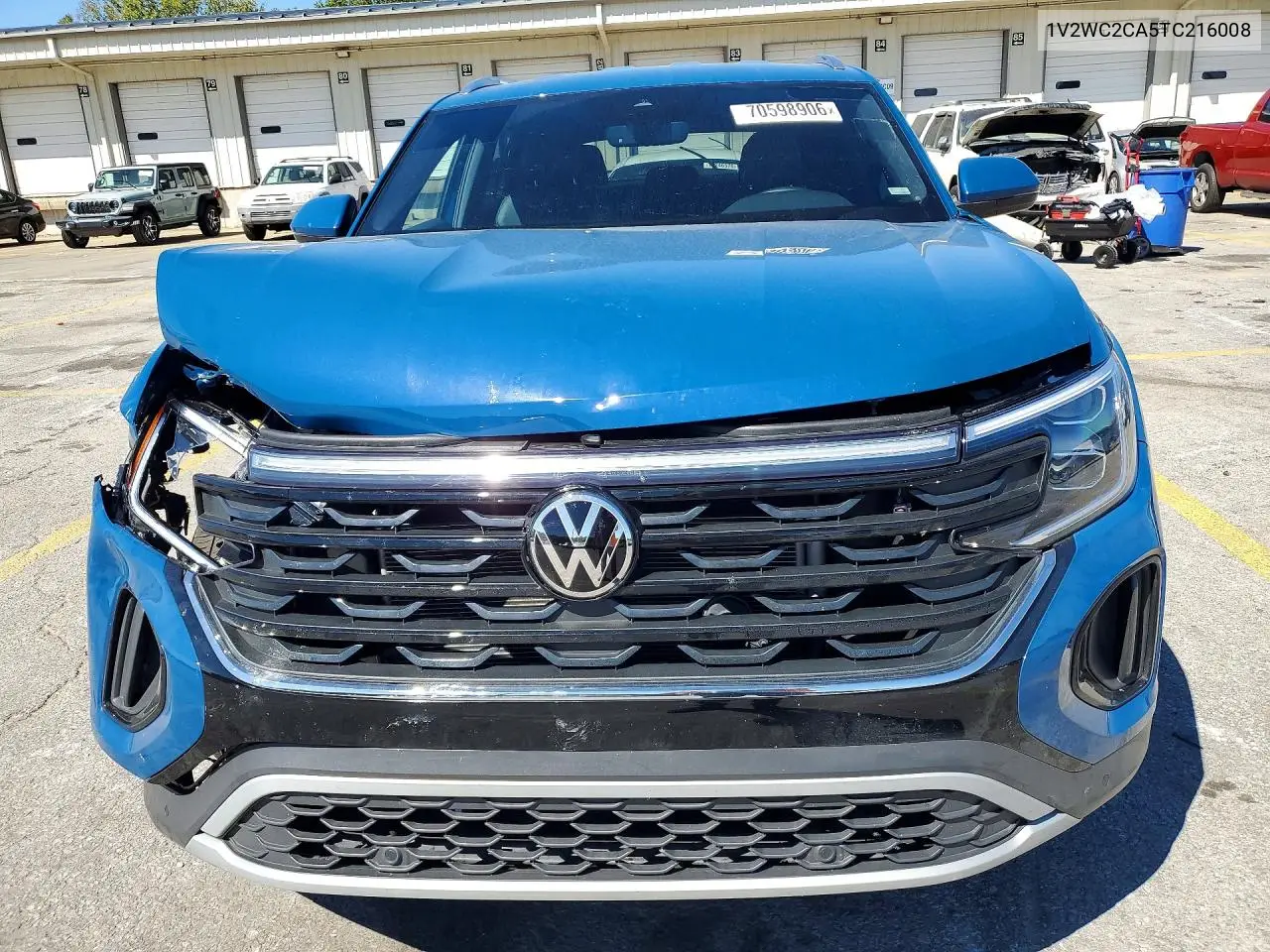 2026 VOLKSWAGEN ATLAS CROSS SPORT VIN 1V2WC2CA5TC216008 — фото 5