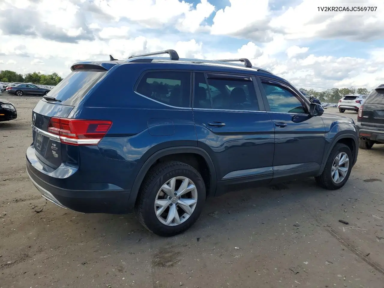 2018 VOLKSWAGEN ATLAS VIN 1V2KR2CA6JC569707 — фото 3