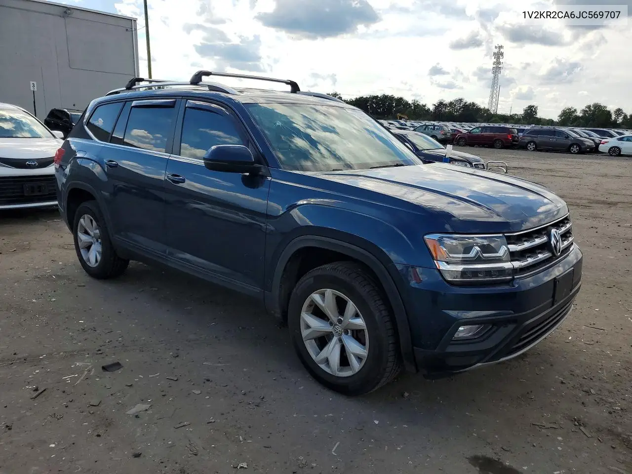 2018 VOLKSWAGEN ATLAS VIN 1V2KR2CA6JC569707 — фото 4
