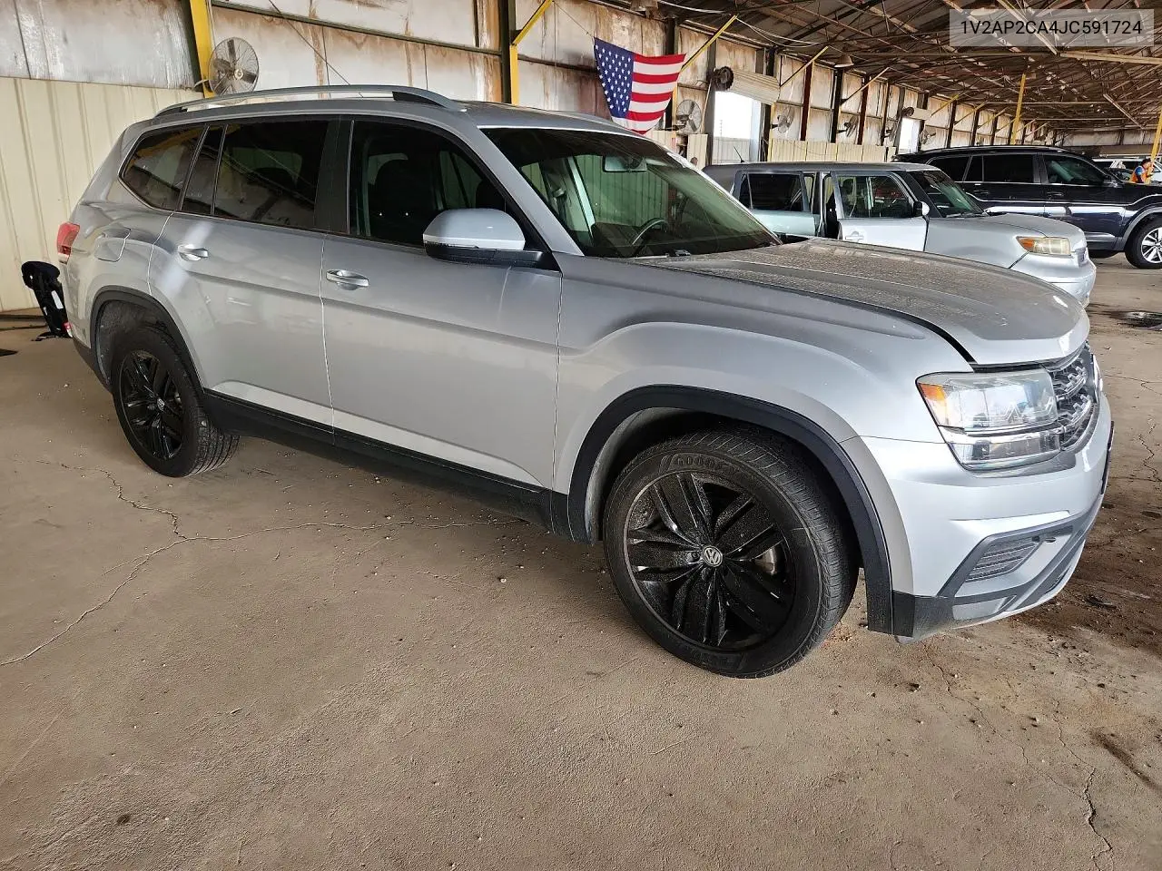2018 VOLKSWAGEN ATLAS VIN 1V2AP2CA4JC591724 — фото 4
