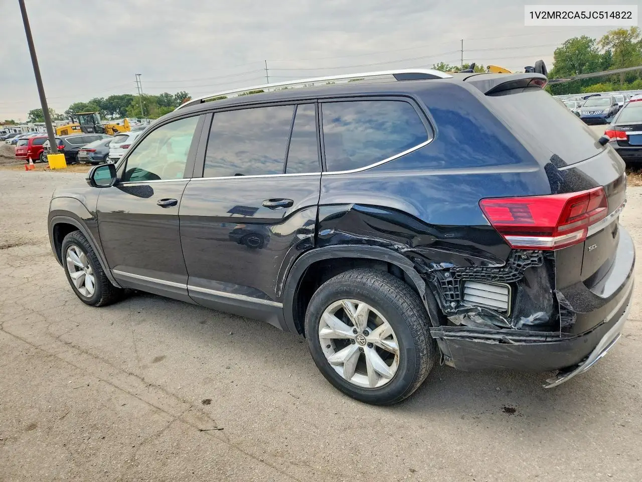 2018 VOLKSWAGEN ATLAS VIN 1V2MR2CA5JC514822 — фото 2