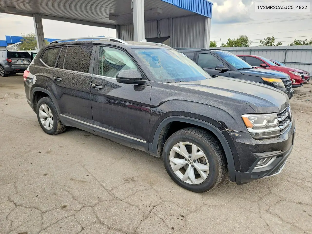 2018 VOLKSWAGEN ATLAS VIN 1V2MR2CA5JC514822 — фото 4